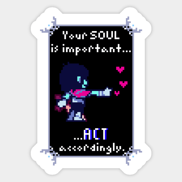 Kris- Inspirational Acting Sticker by JoeyTheBoey